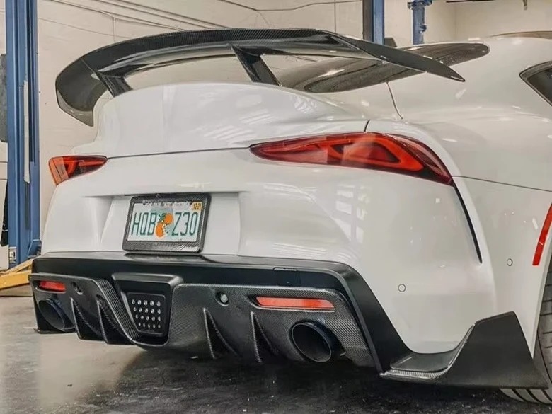 Perfect Fitment Lip Diffuser Side Skirts Spoiler Carbon Fiber Body Kit for  Supra A90 2019-2020 Tuning Parts